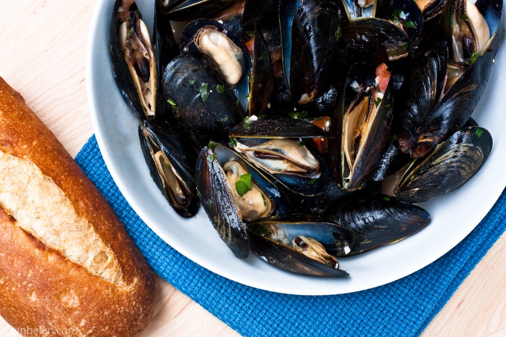 Steamed Mussels Provencale