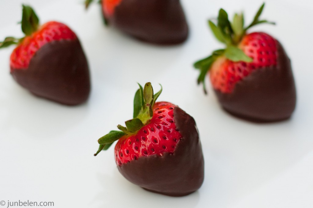 Chocolate-Dipped Strawberries