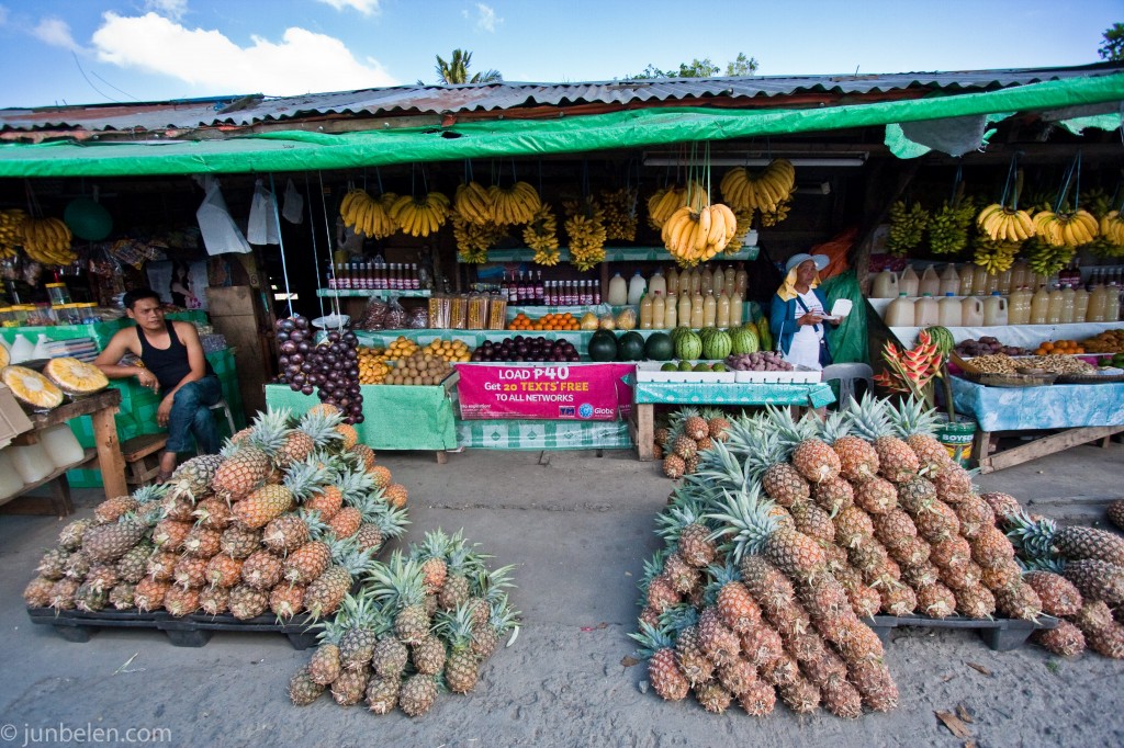 Filipino Roadside Fruit Stands