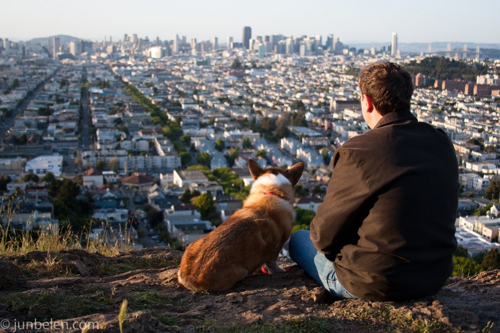 On Top of Bernal Heights Park