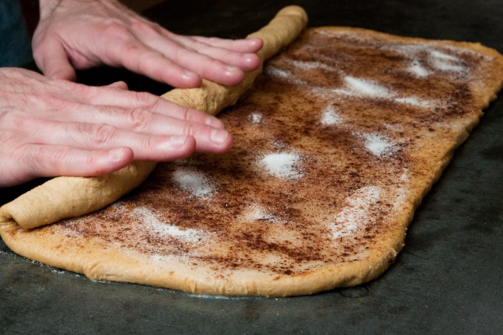 Making Cinnamon Rolls