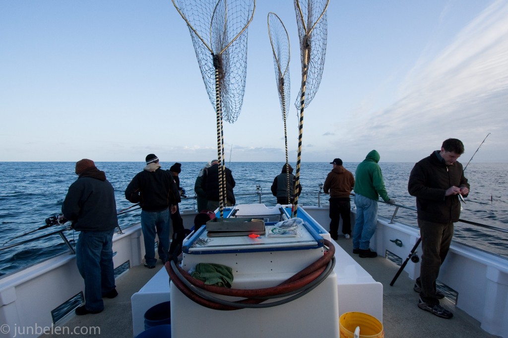 Chinook Salmon Fishing Off the San Francisco Coast