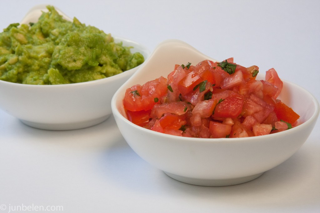 Pico de Gallo and Guacamole