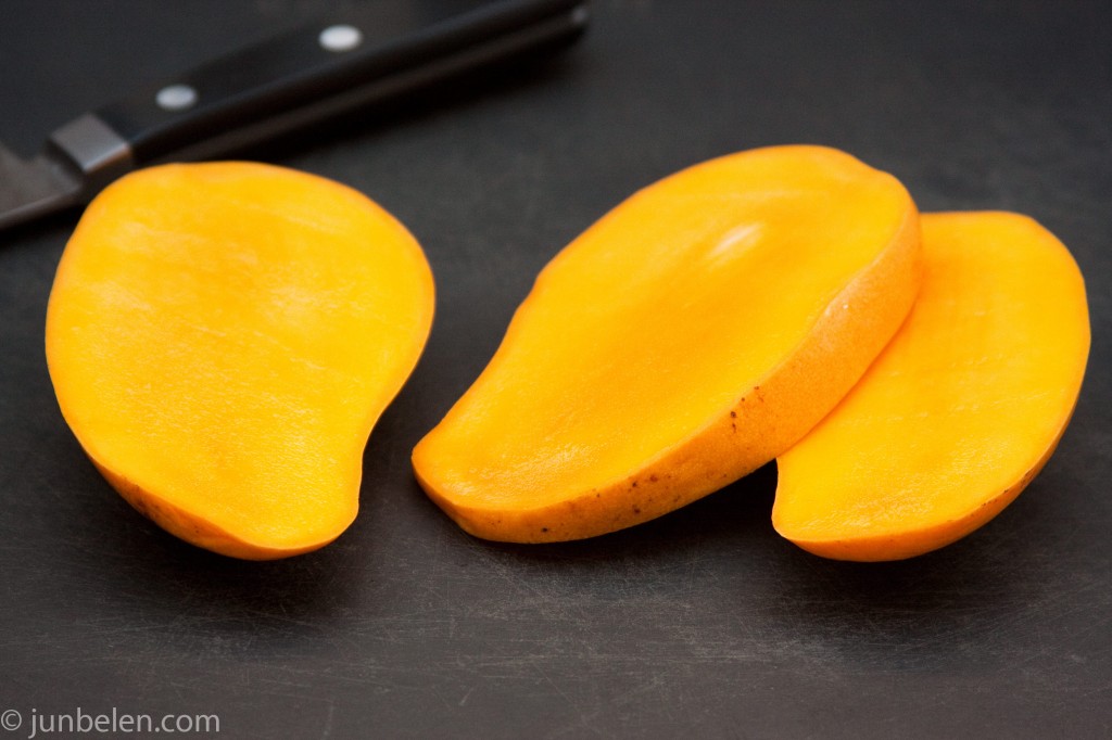 Cutting A Mango