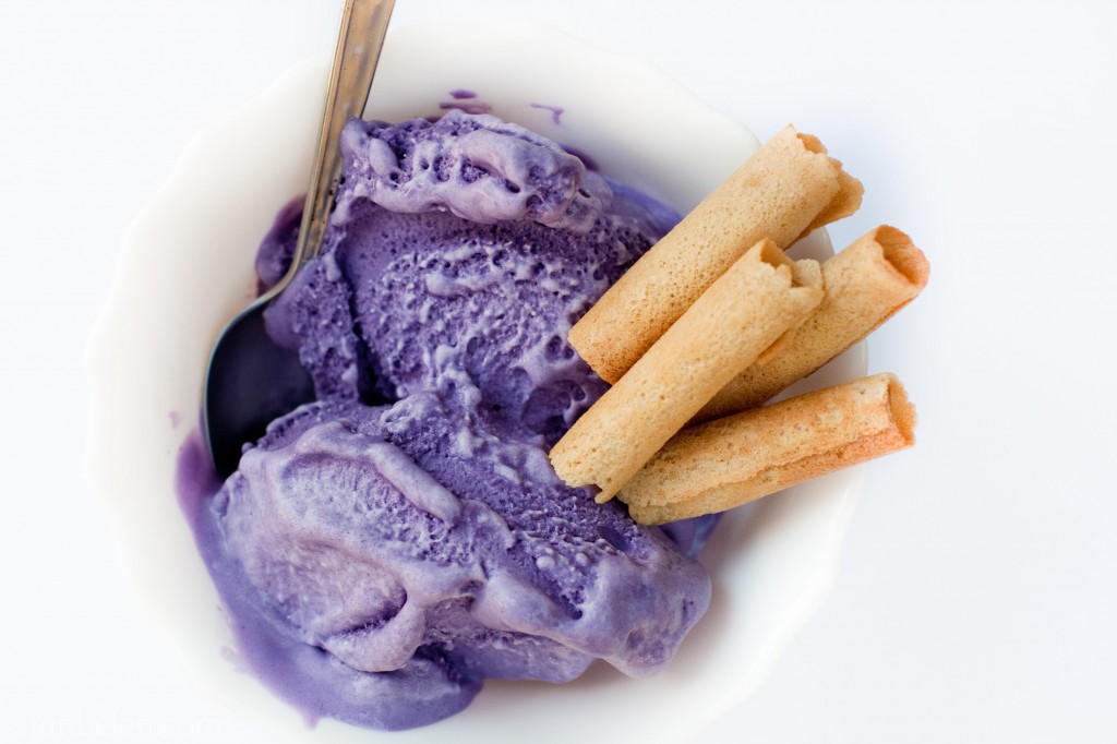 Ube Ice Cream