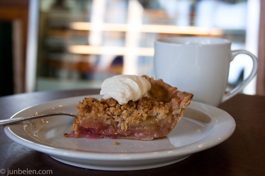 Mission Pie's Apple Rhubarb Pie