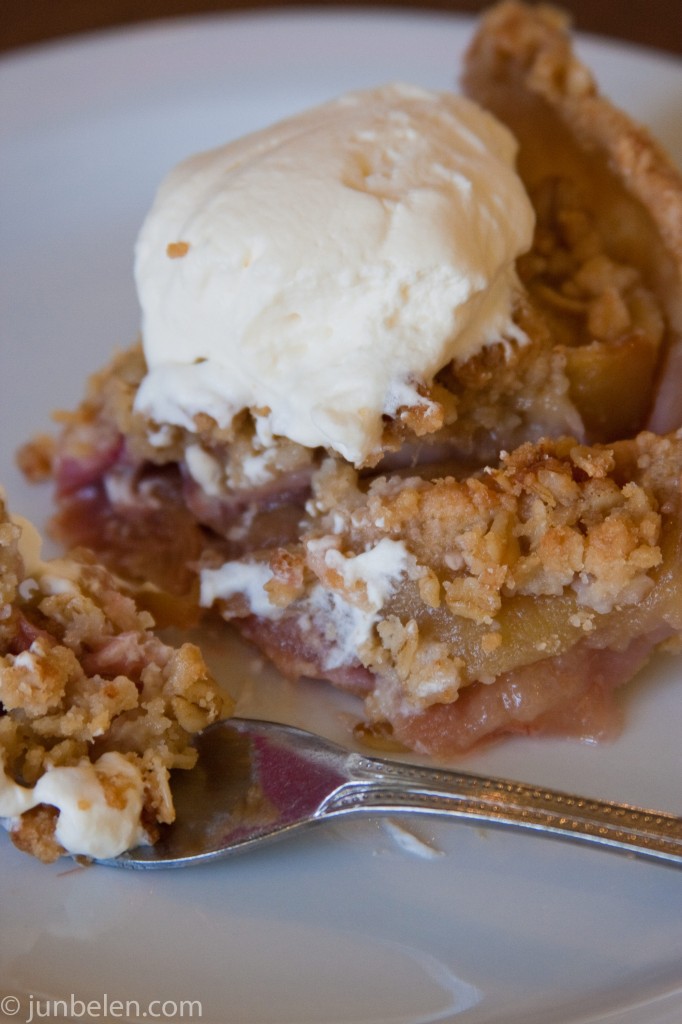 Mission Pie's Apple Rhubarb Pie