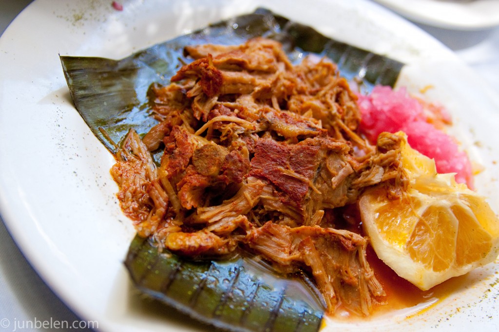 Cochinita Pibil in Valladolid