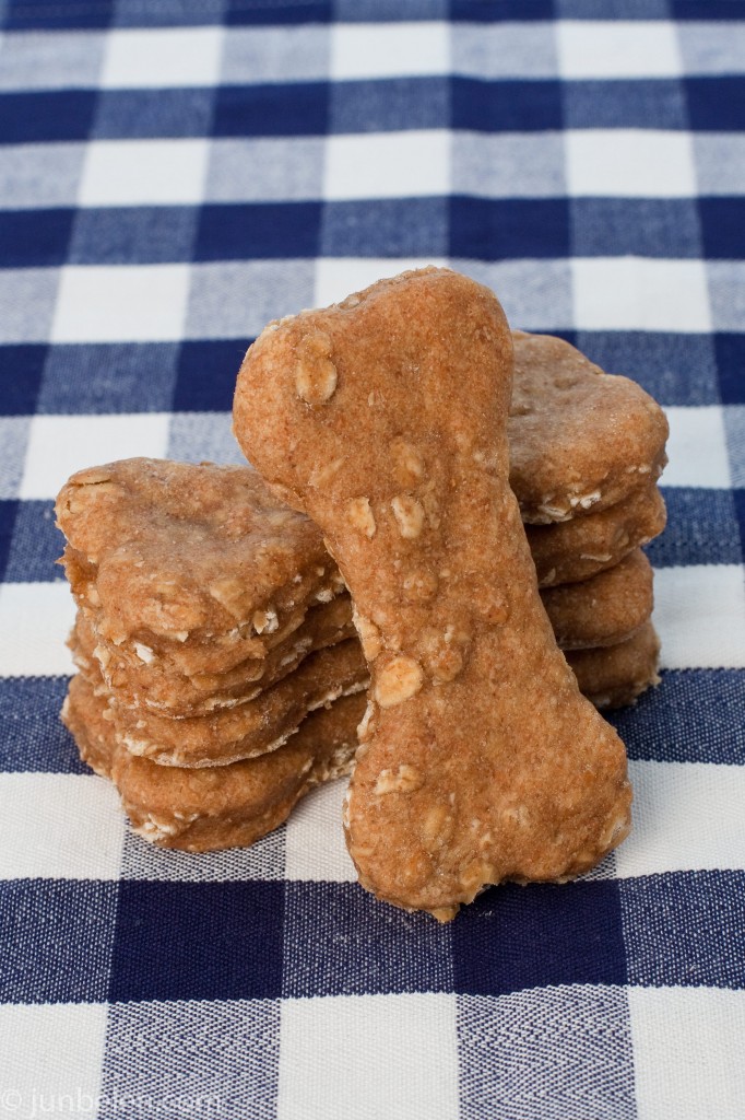 Peanut Butter Oatmeal Dog Treats