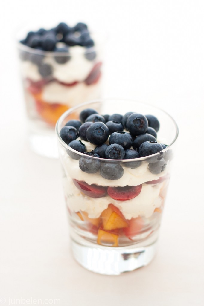 Fruit Salad with Creme Fraiche