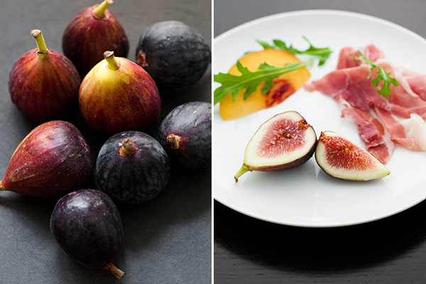 Figs, Peaches, and Prosciutto