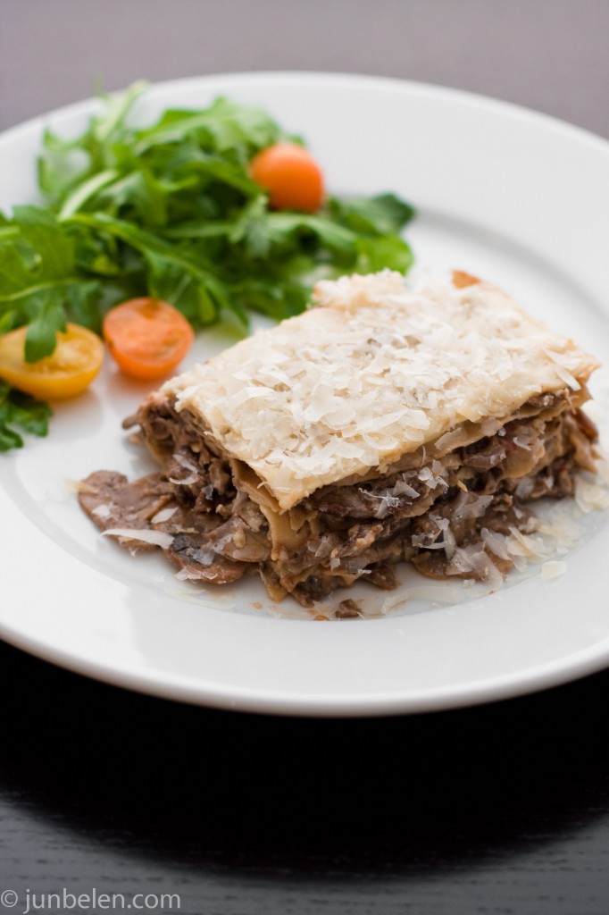 Marcella Hazan's Lasagne with Porcini