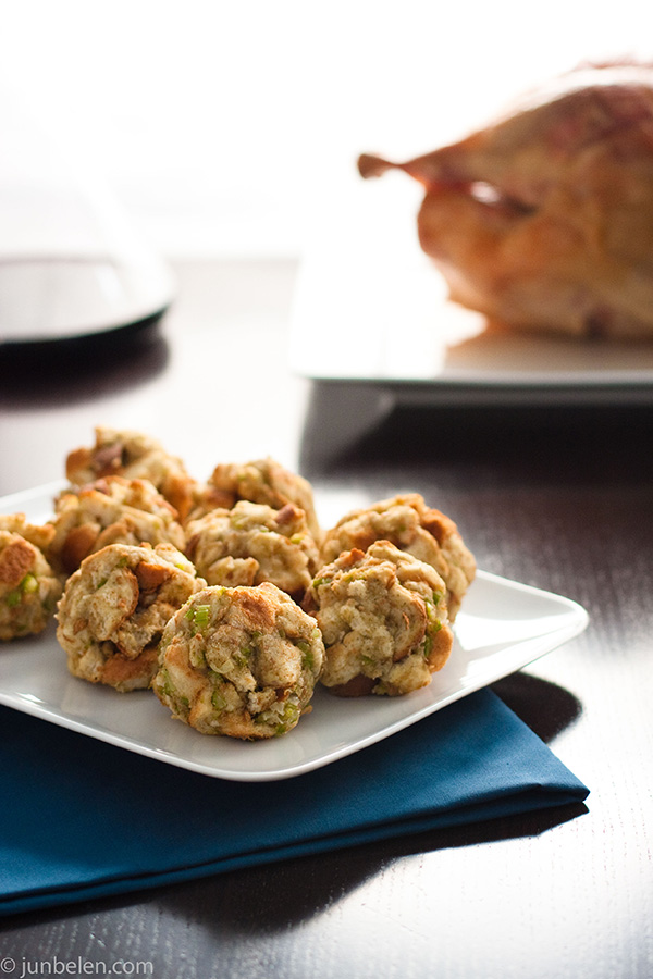 Thanksgiving Stuffing Balls