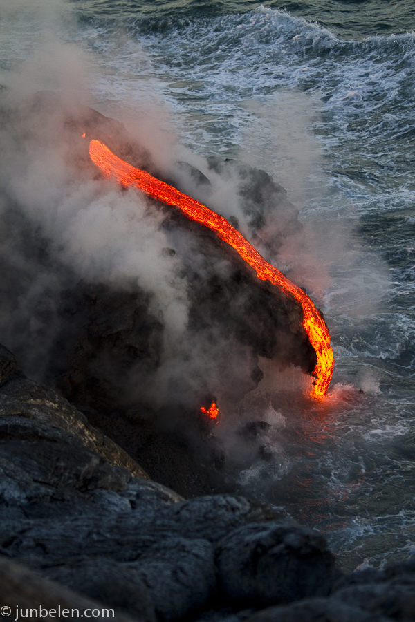 Kilauea Ocean Entry