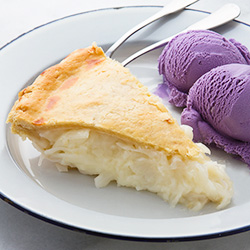 Buko Pie and Ube