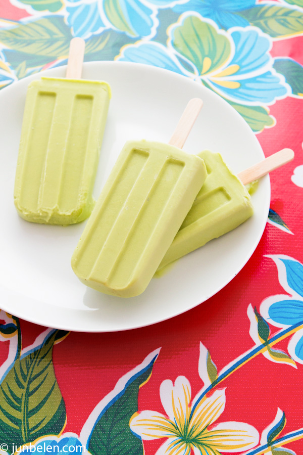 Avocado Ice Pops