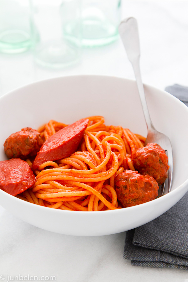 Spaghetti with Meatballs