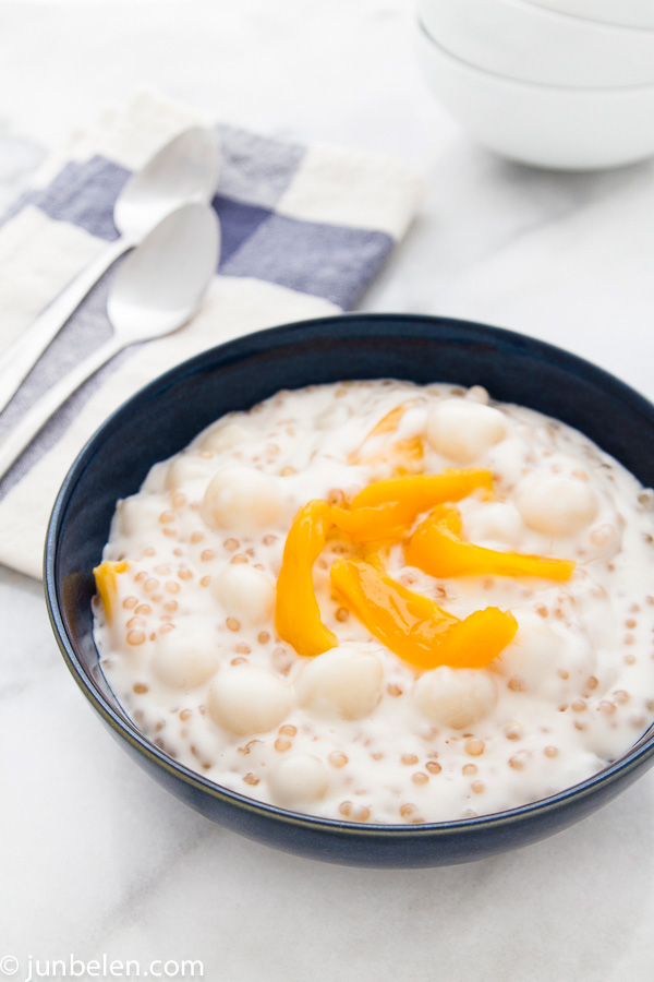 Ginataang Bilo-Bilo: Filipino Coconut Tapioca Pudding - Kitchen