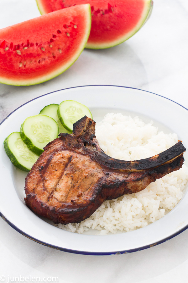 How to Make Inihaw na Baboy (Grilled Pork Chops) | Junblog